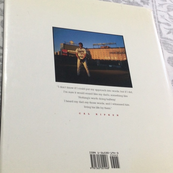 ⚾️Cal Ripken byCal Ripke. “Cal on Cal”. Coffee table book. 1995 - Picture 9 of 9